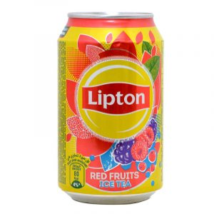 Ice tea res fruits
